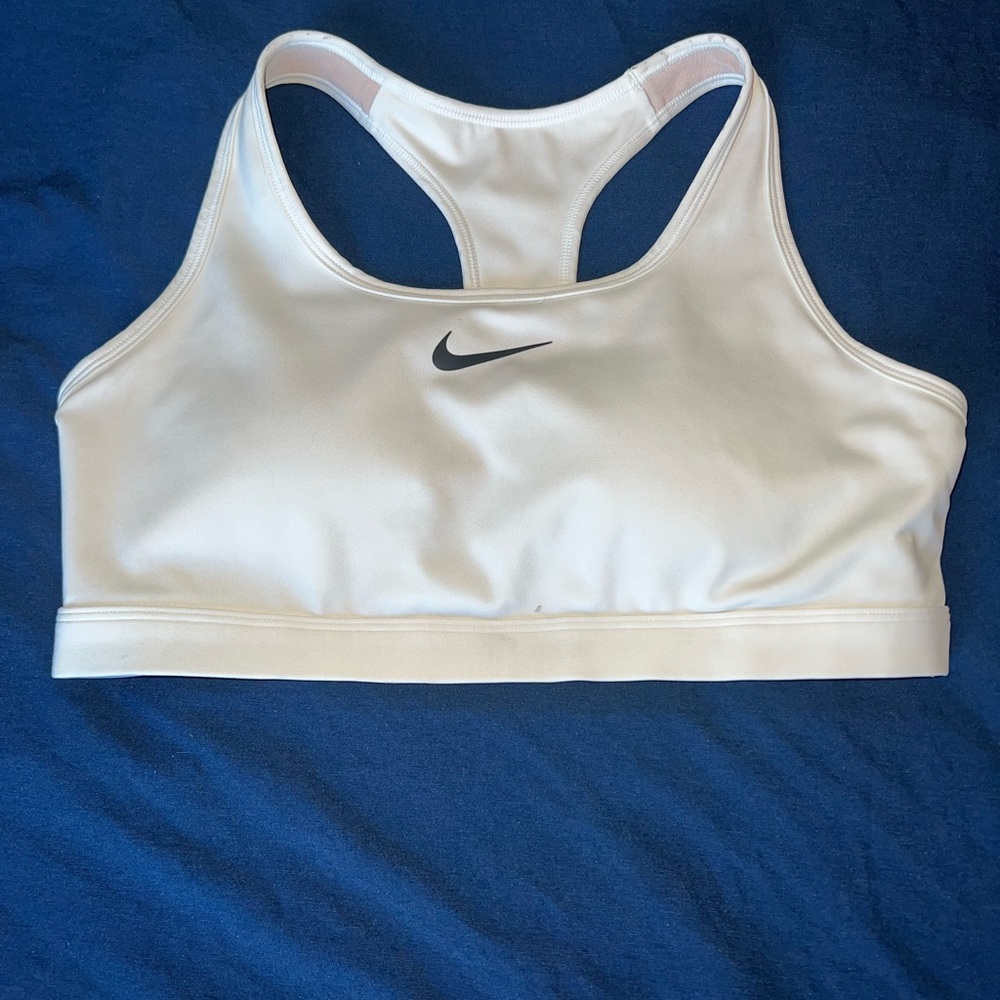 Nike Women's White Sports Bra